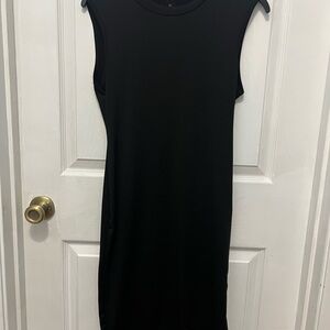 Elegant Black Sleeveless Dress